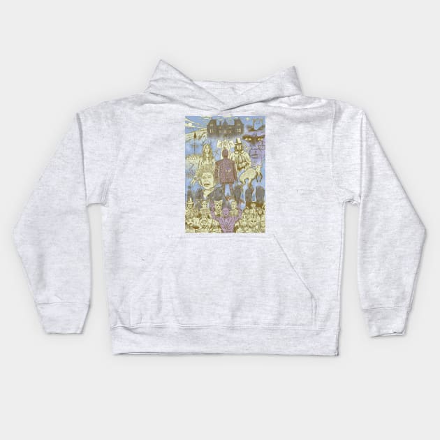 Folk Horror - Colour Kids Hoodie by matjackson